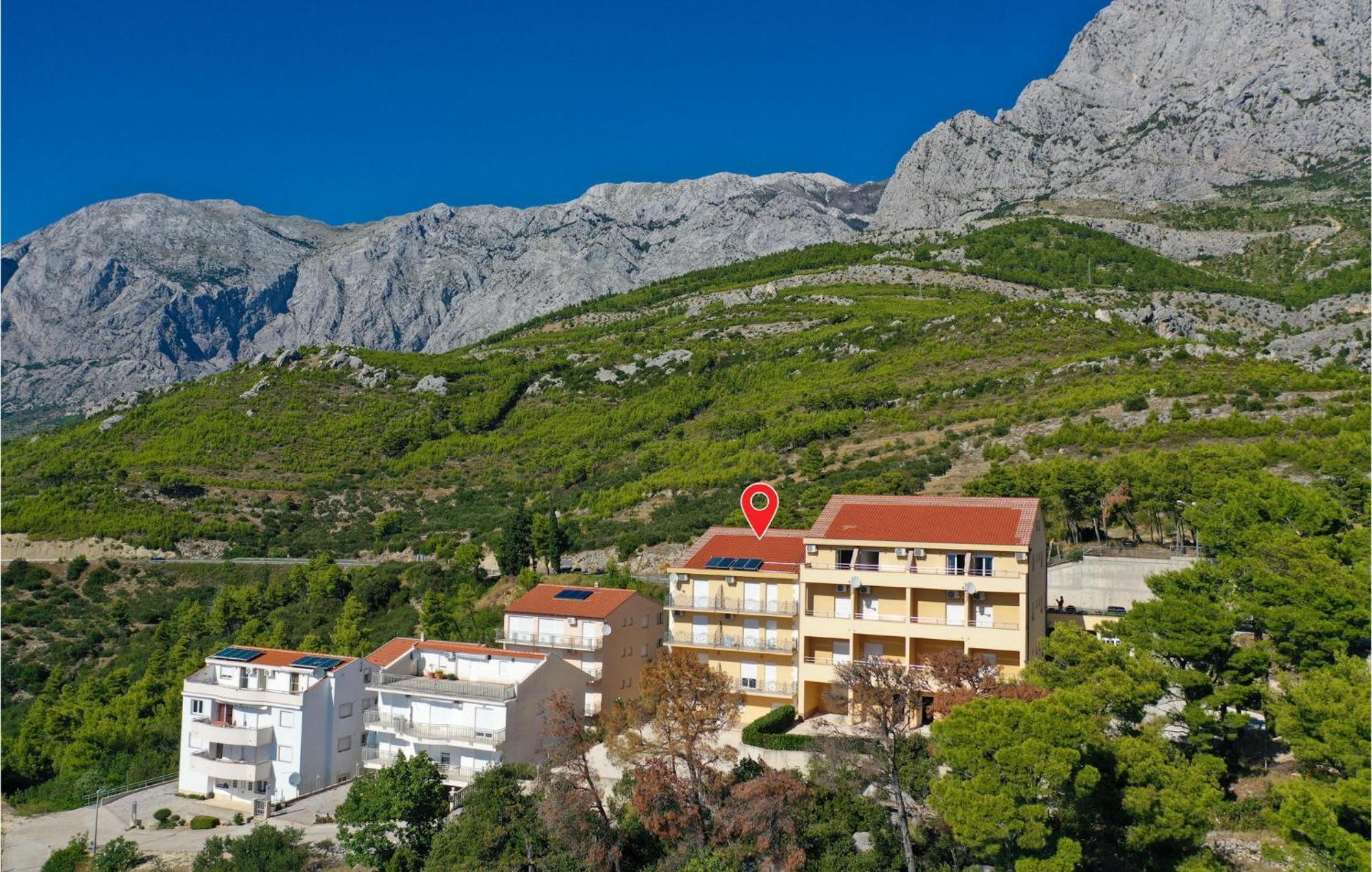 Nice Apartment In Krvavica With House Sea View Exterior foto